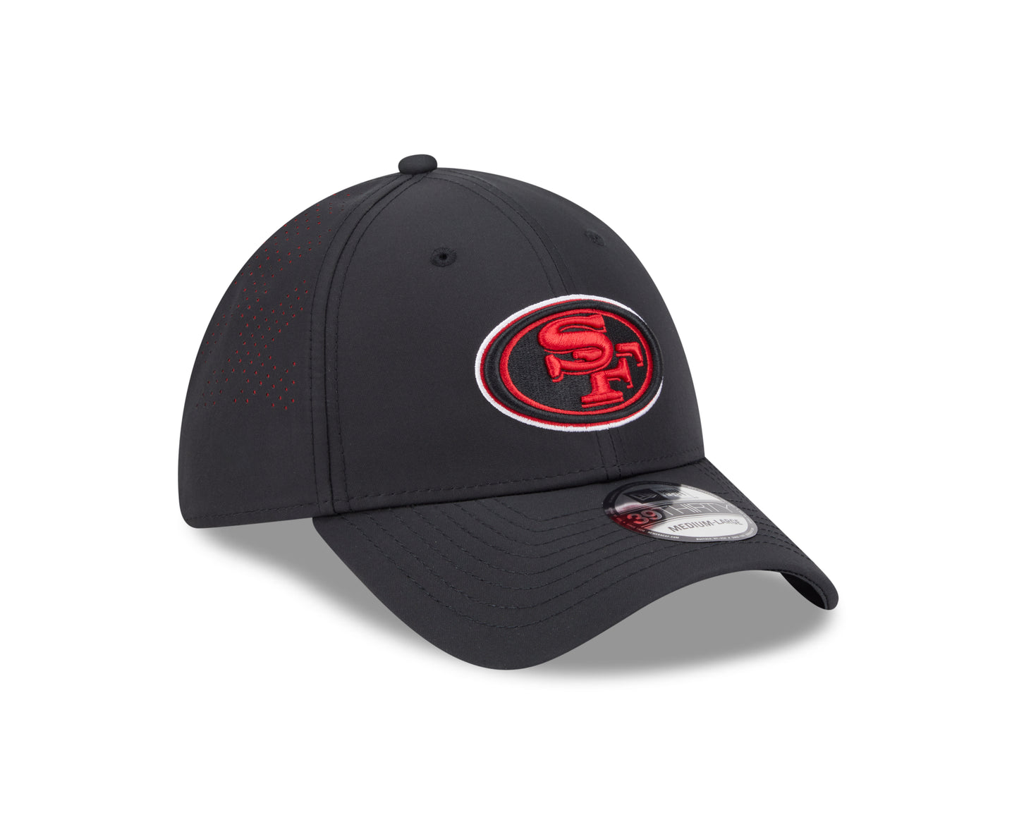 NFL Hat 3930 Black Night 49ers