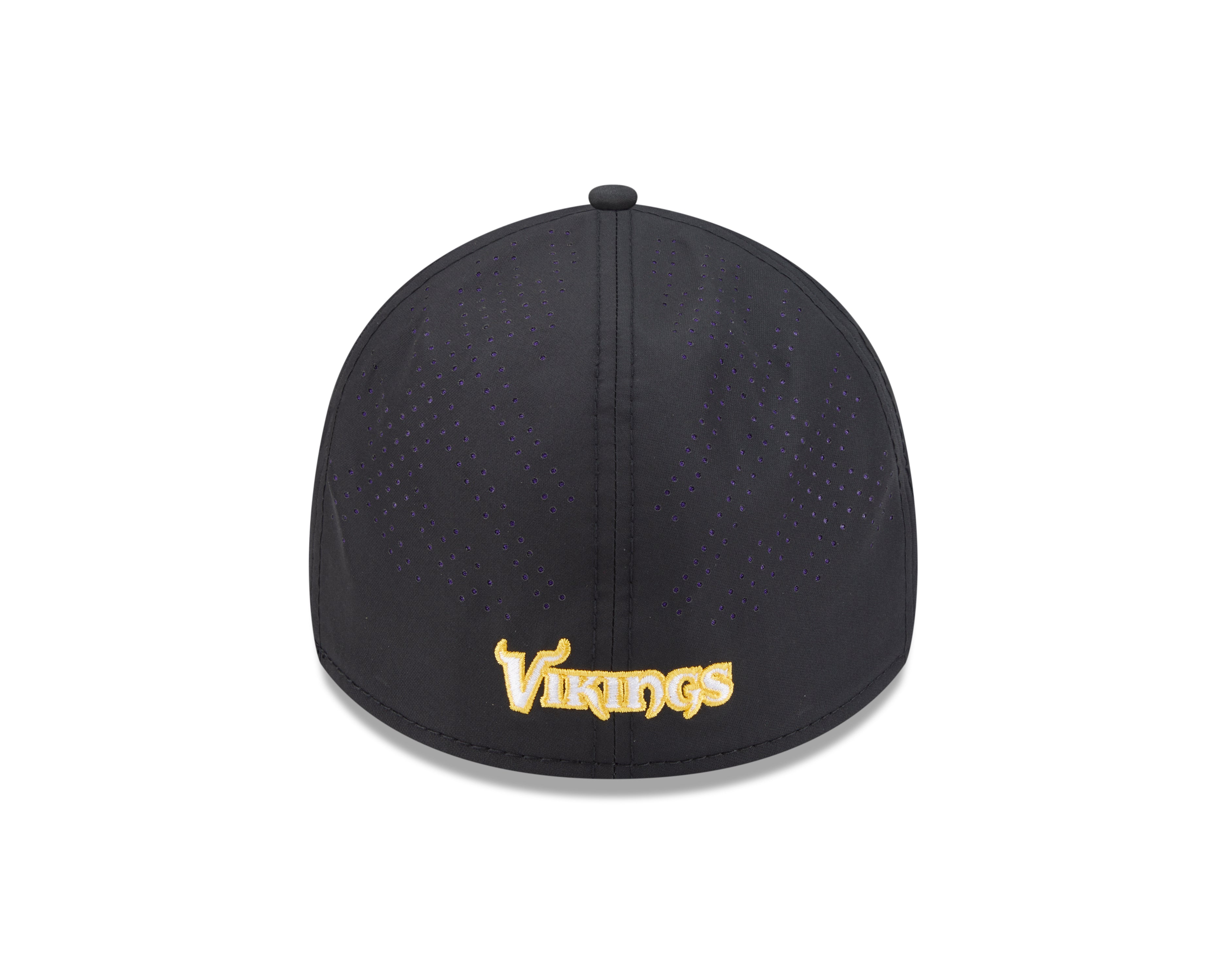 NFL Hat 3930 Black Night Vikings