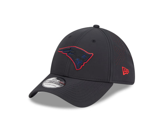 NFL Hat 3930 Black Night Patriots