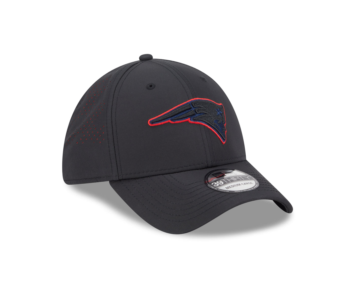 NFL Hat 3930 Black Night Patriots