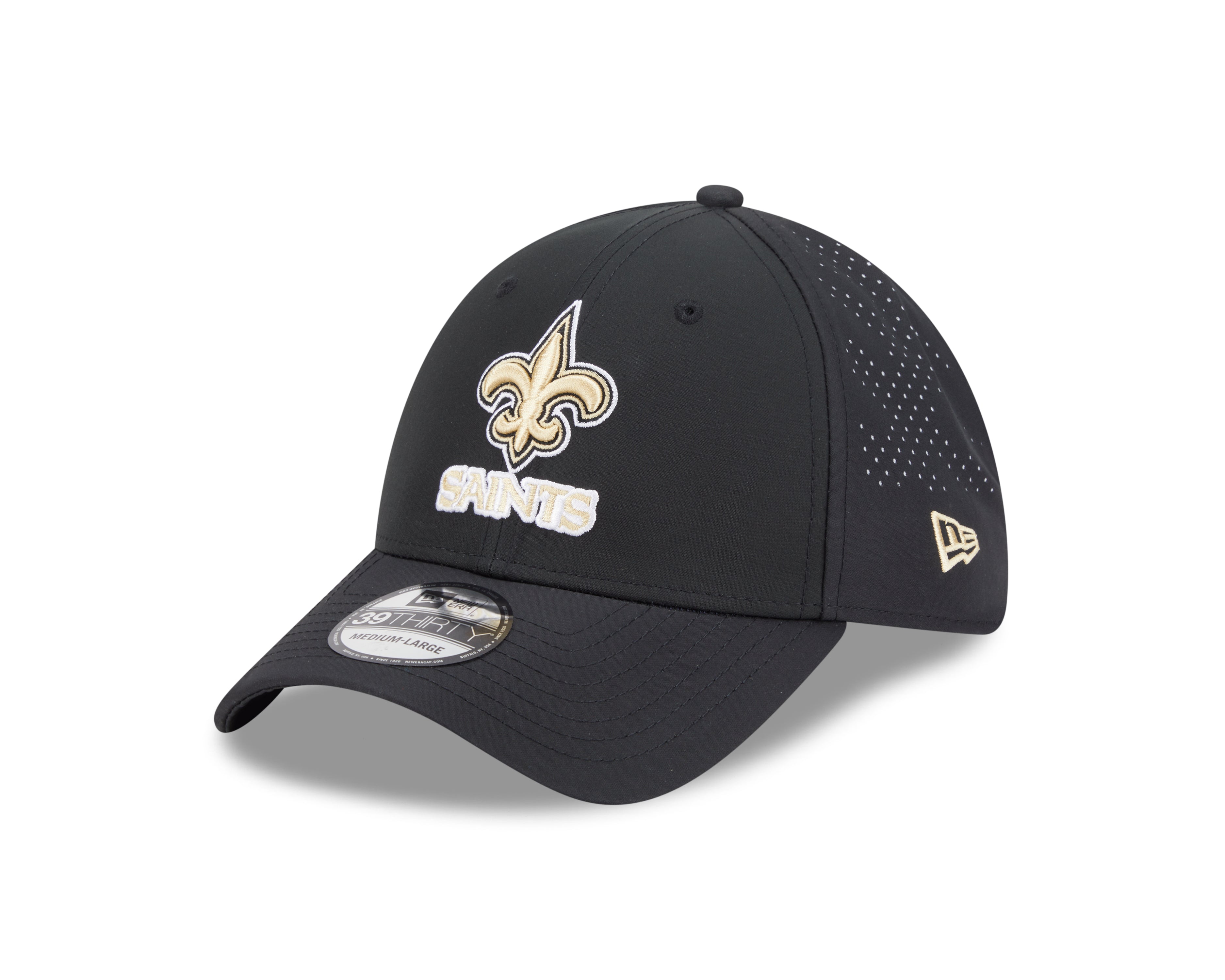 NFL Hat 3930 Black Night Saints