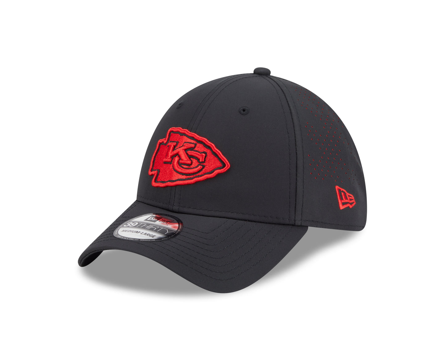 NFL Hat 3930 Black Night Chiefs