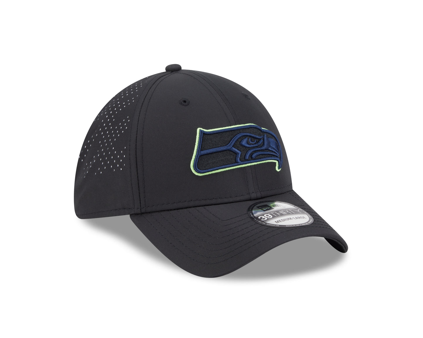 NFL Hat 3930 Black Night Seahawks