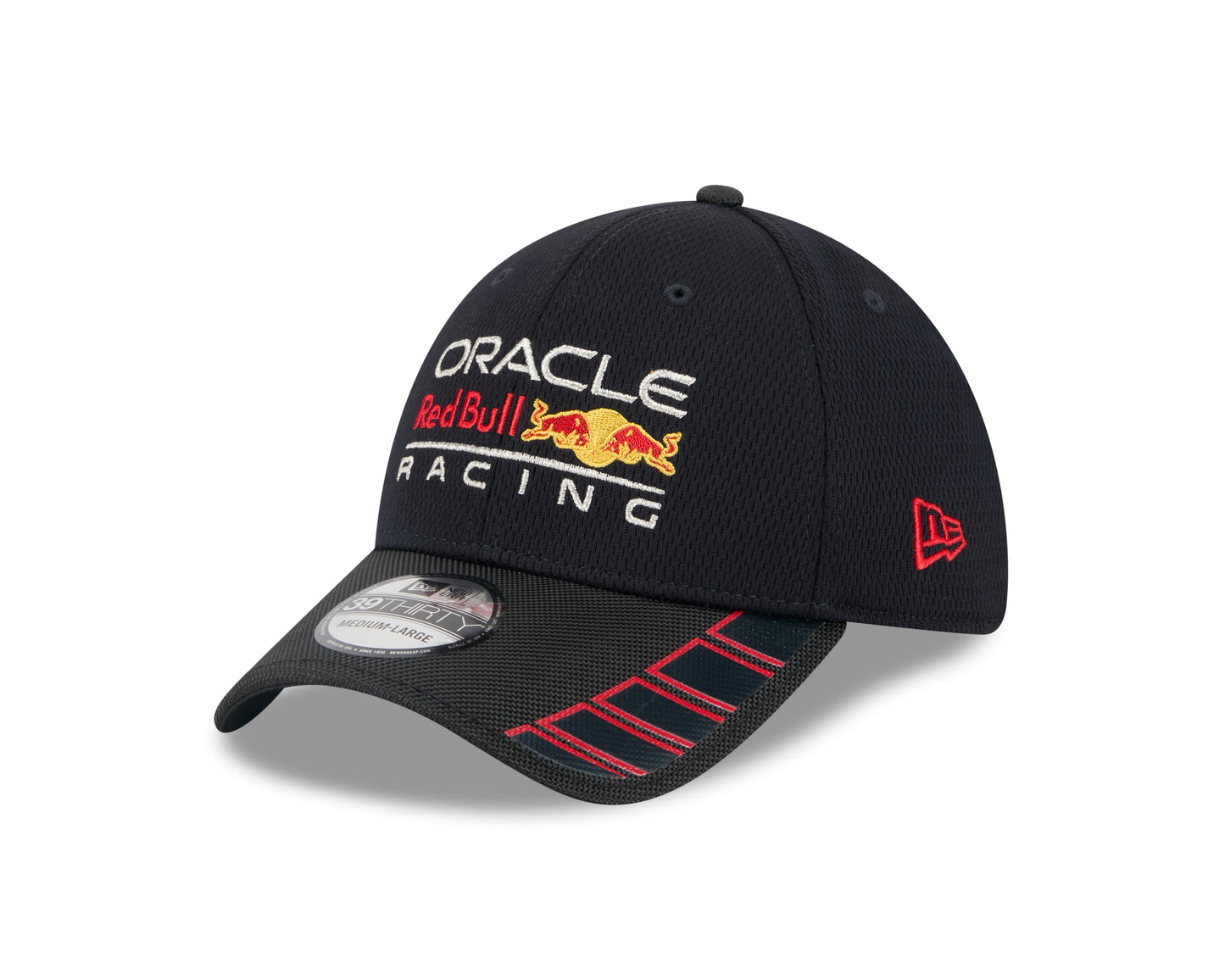 F1 Hat 3930 Stretch Fit Visor Hit Oracle Red Bull Racing