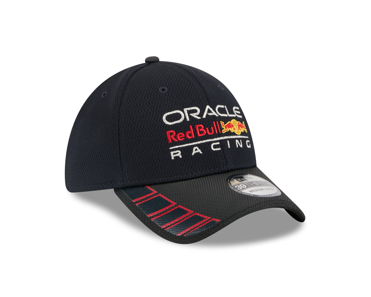 F1 Hat 3930 Stretch Fit Visor Hit Oracle Red Bull Racing