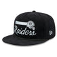 NFL Hat 950 Snapback Cord Rope Raiders