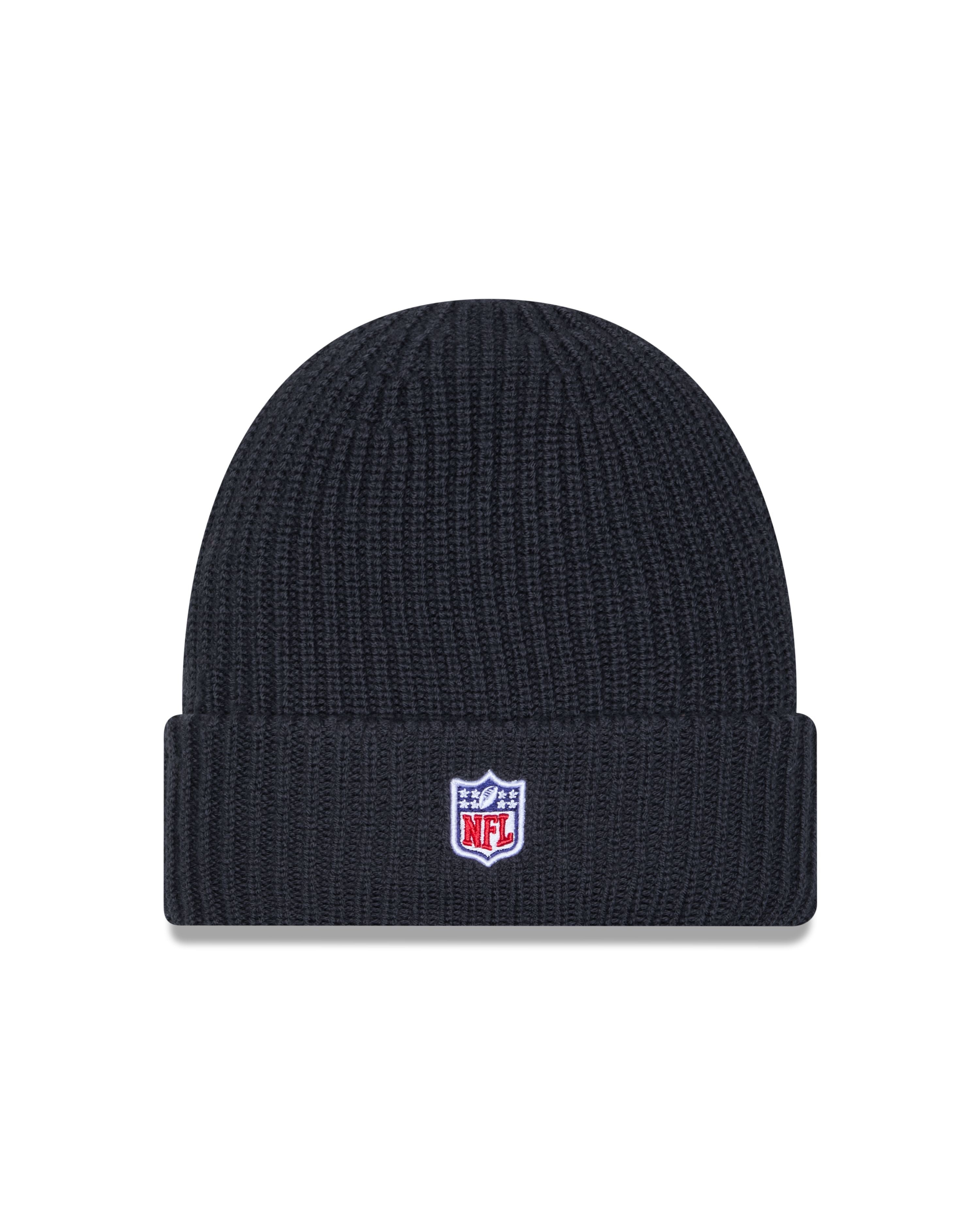 NFL Knit Hat Beanie Sideline 2025 Storm Gray Color Wave Chiefs