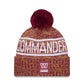 NFL Knit Hat Sideline 2025 Color Wave Commanders