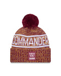 NFL Knit Hat Sideline 2025 Color Wave Commanders