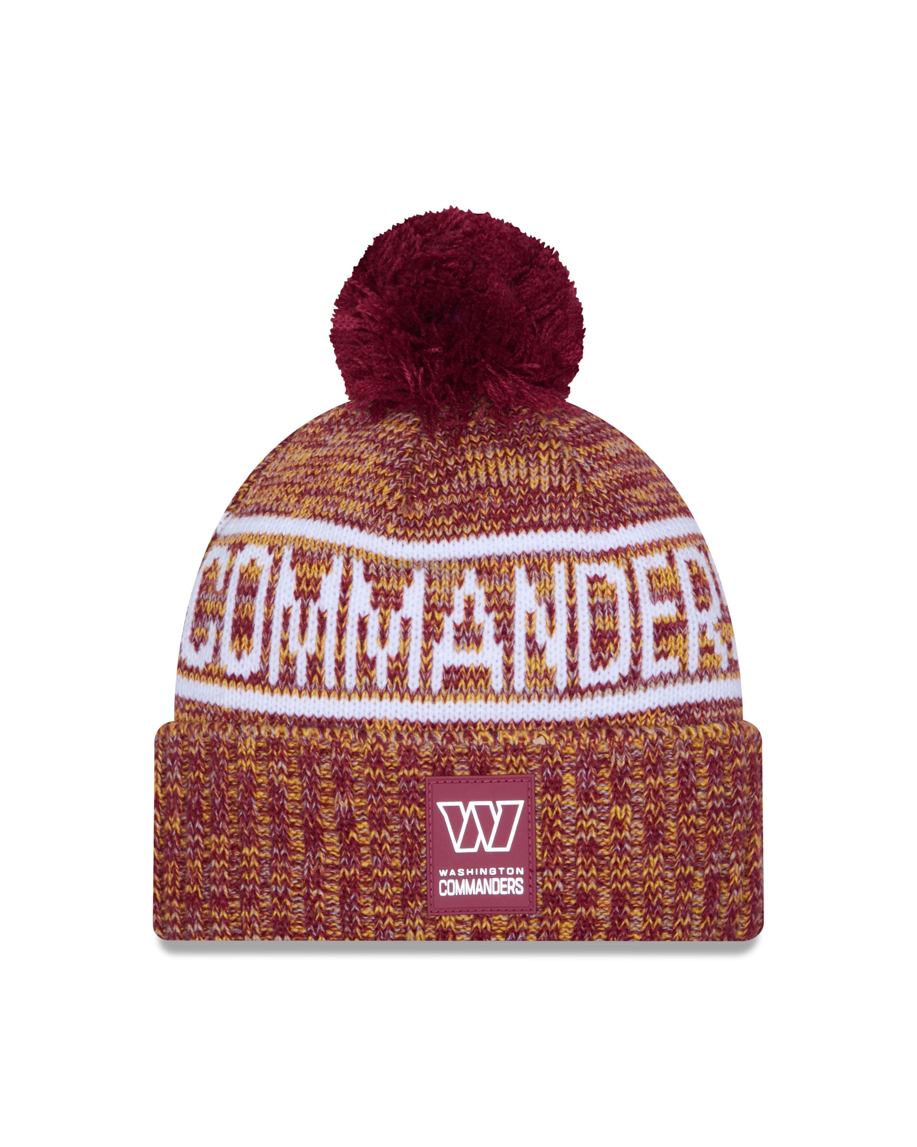 NFL Knit Hat Sideline 2025 Color Wave Commanders