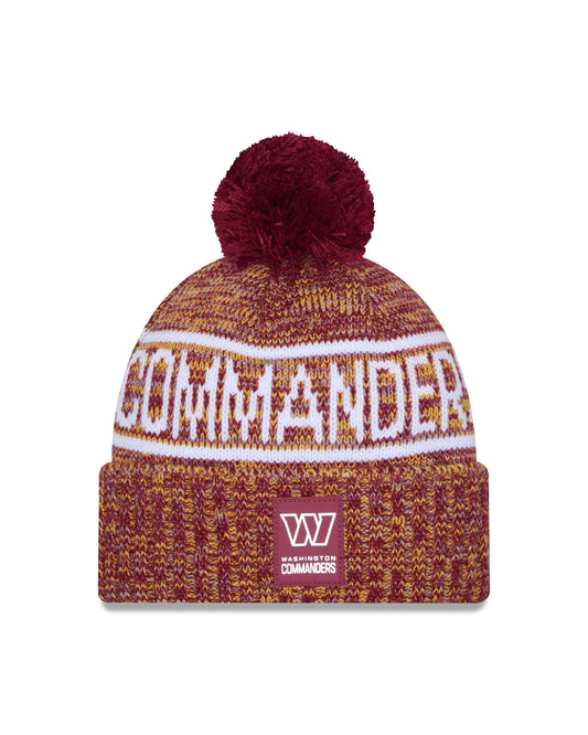 NFL Knit Hat Sideline 2025 Color Wave Commanders