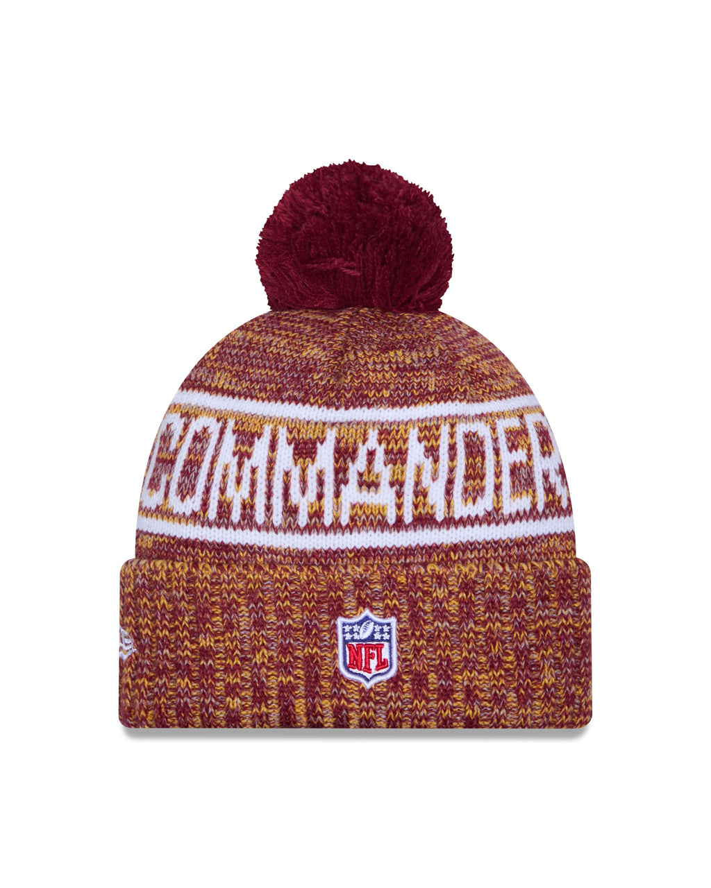 NFL Knit Hat Sideline 2025 Color Wave Commanders
