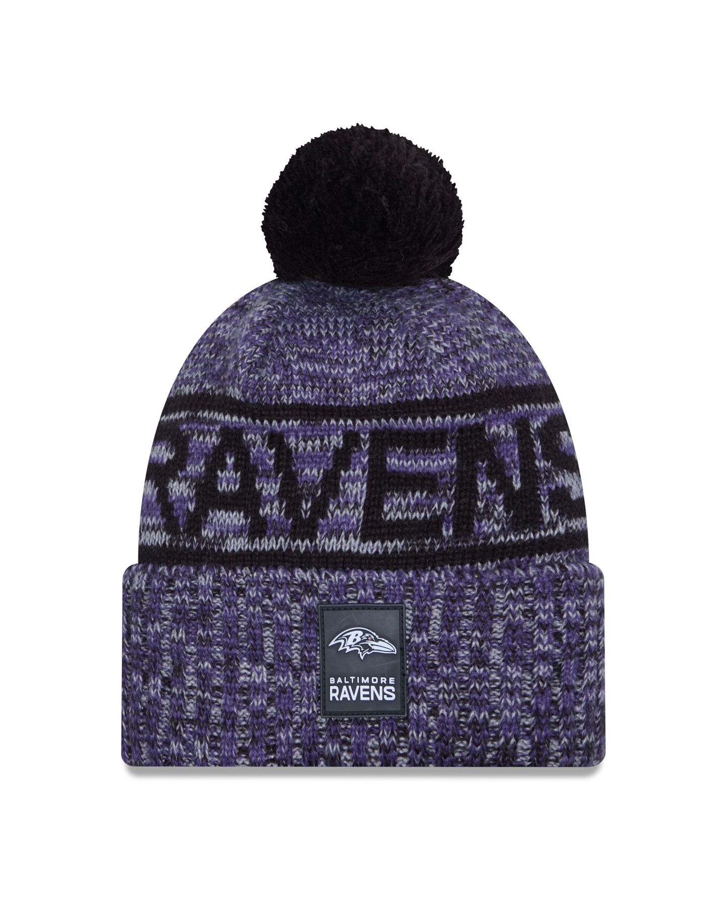 NFL Knit Hat Sideline 2025 Color Wave Ravens