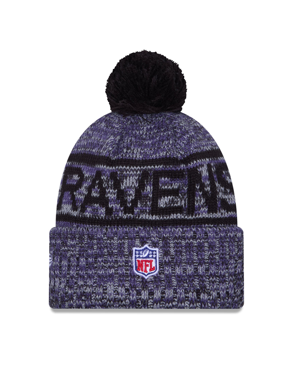 NFL Knit Hat Sideline 2025 Color Wave Ravens
