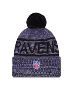 NFL Knit Hat Sideline 2025 Color Wave Ravens