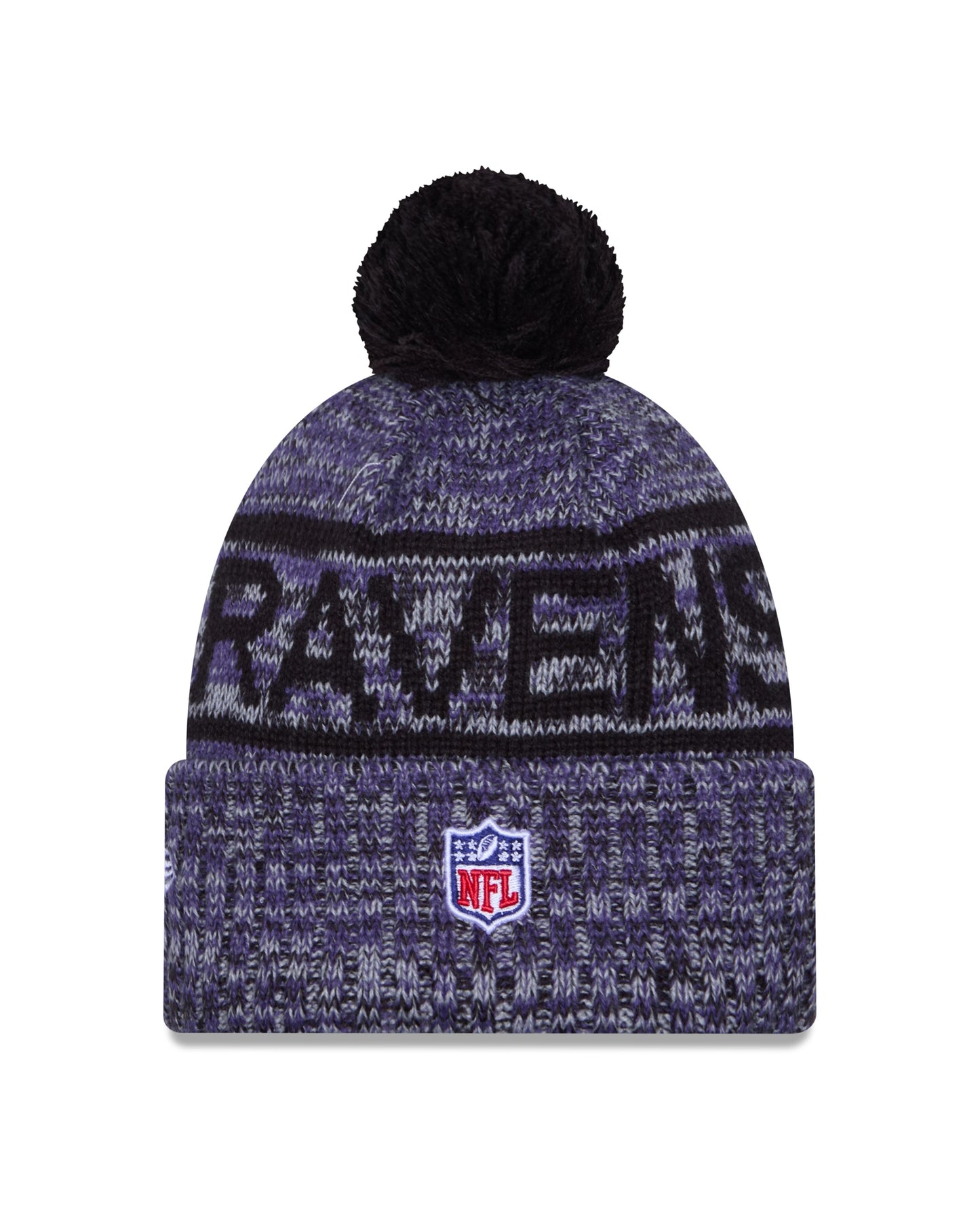 NFL Knit Hat Sideline 2025 Color Wave Ravens