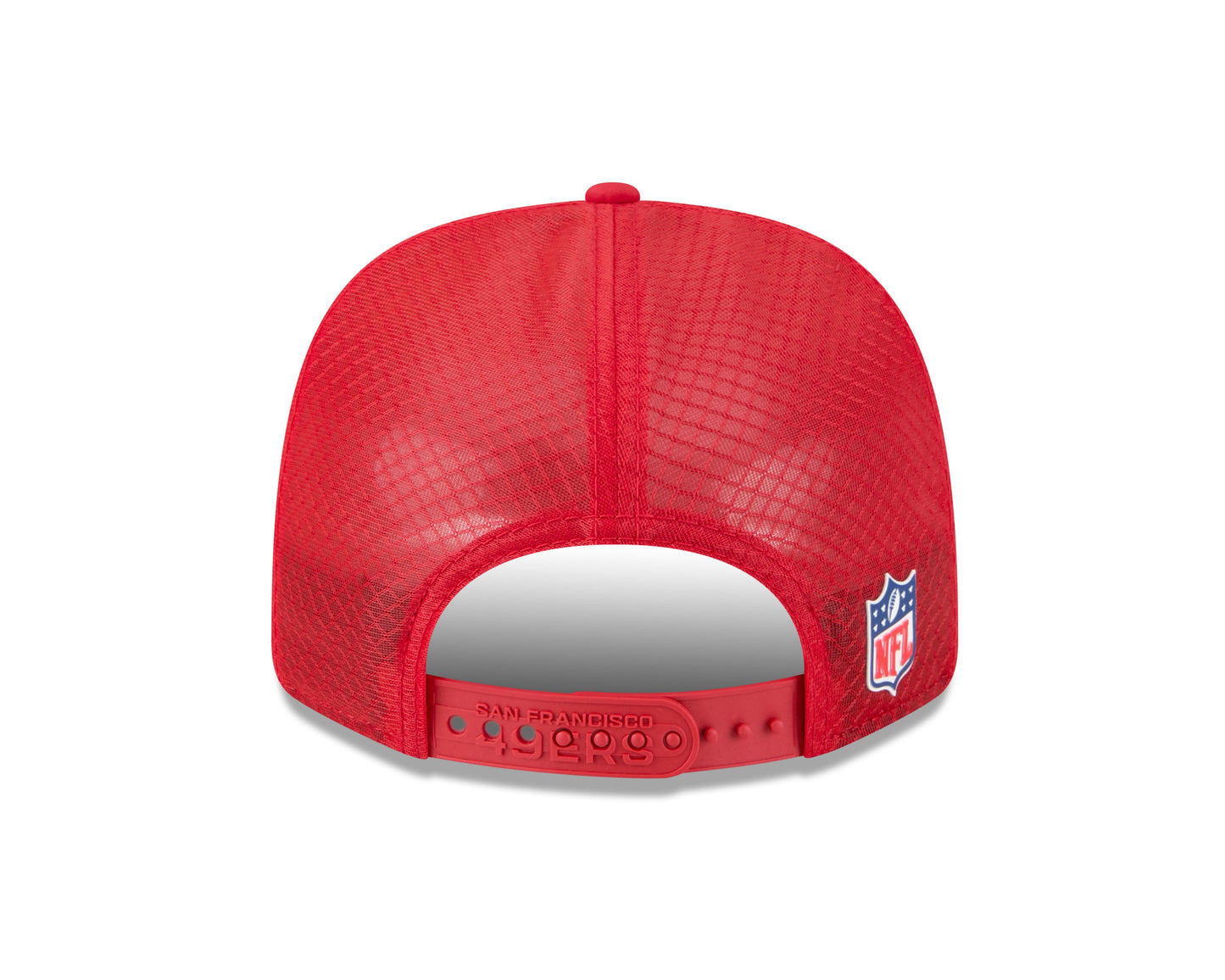 NFL Hat 970 Trucker Sideline 2025 49ers (Red)
