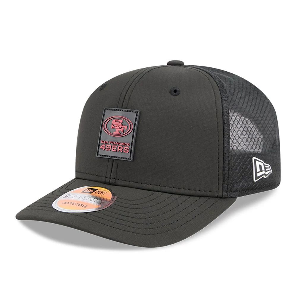 NFL Hat 970 Trucker Sideline 2025 49ers (Black)