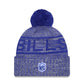 NFL Knit Hat Sideline 2025 Gray Color Wave Bills