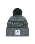 NFL Knit Hat Sideline 2025 Gray Color Wave Packers