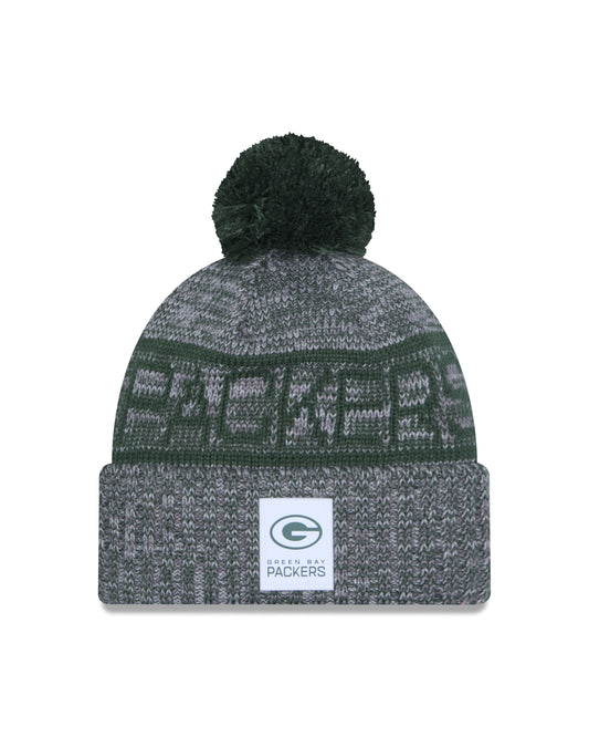 NFL Knit Hat Sideline 2025 Gray Color Wave Packers