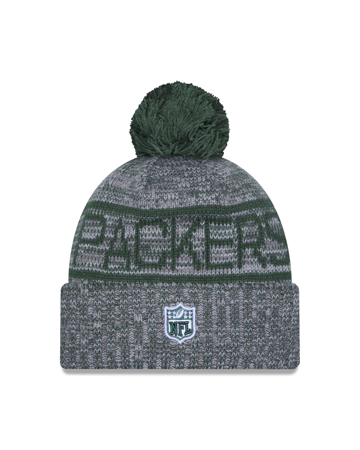 NFL Knit Hat Sideline 2025 Gray Color Wave Packers