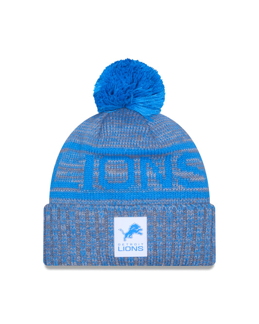 NFL Knit Hat Sideline 2025 Gray Color Wave Lions