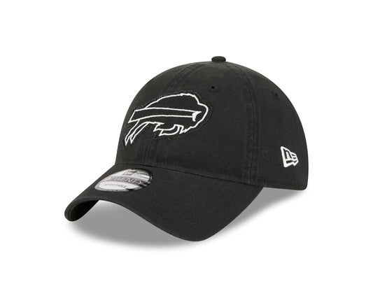 NFL Hat 920 Stamp Black Bills