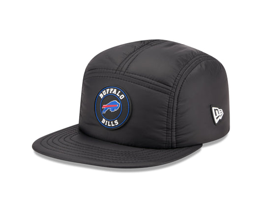 NFL Hat Camper Quilted Black Bills