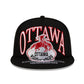CFL Hat 950 Snapback Oversized Turf Traditions 2025 Rough Riders