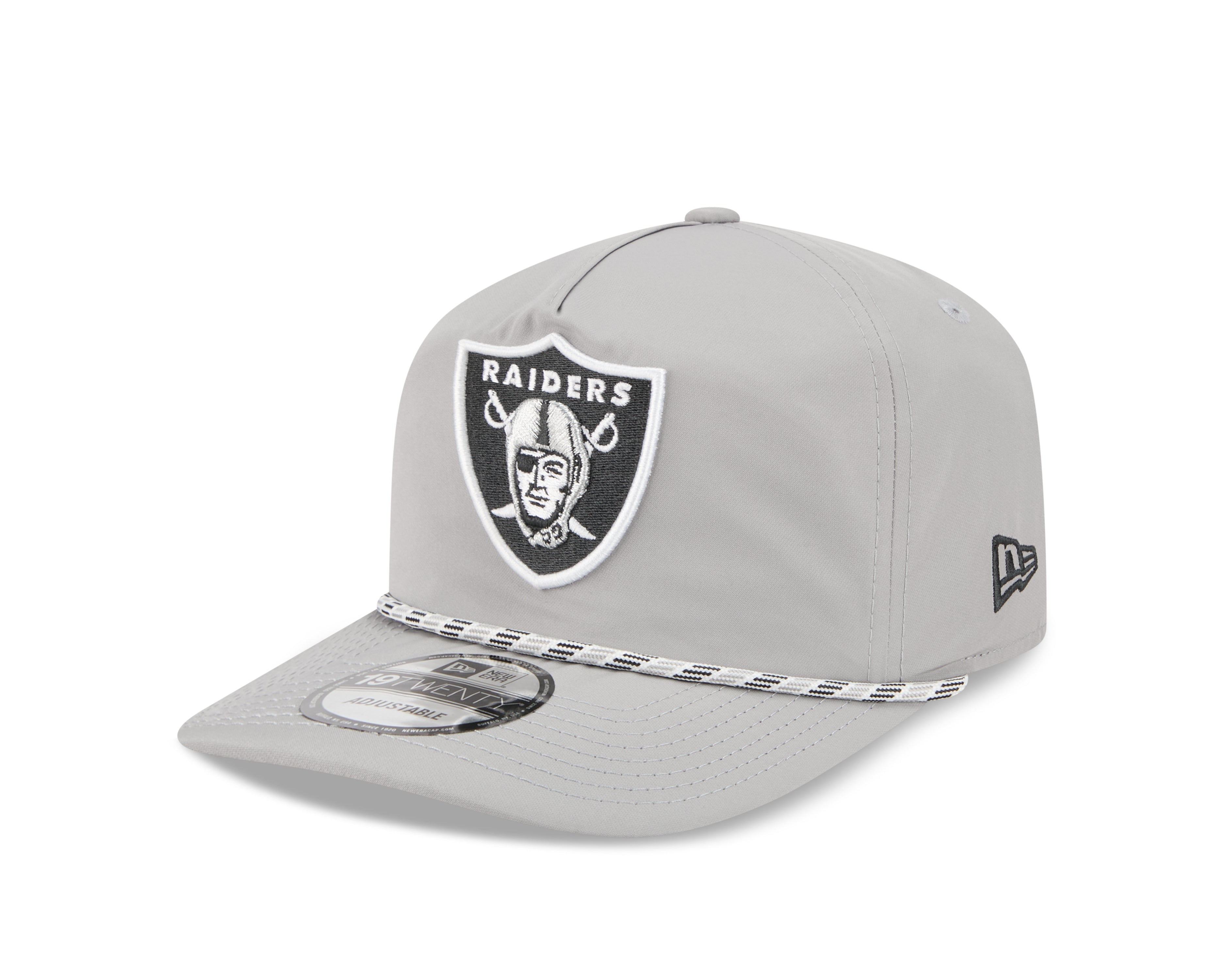 NFL Hat 1920 Rope Golfer Snapback Gray Raiders