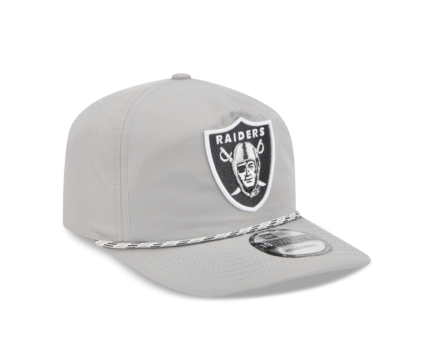NFL Hat 1920 Rope Golfer Snapback Gray Raiders