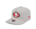 NFL Hat 1920 Rope Golfer Snapback Gray 49ers