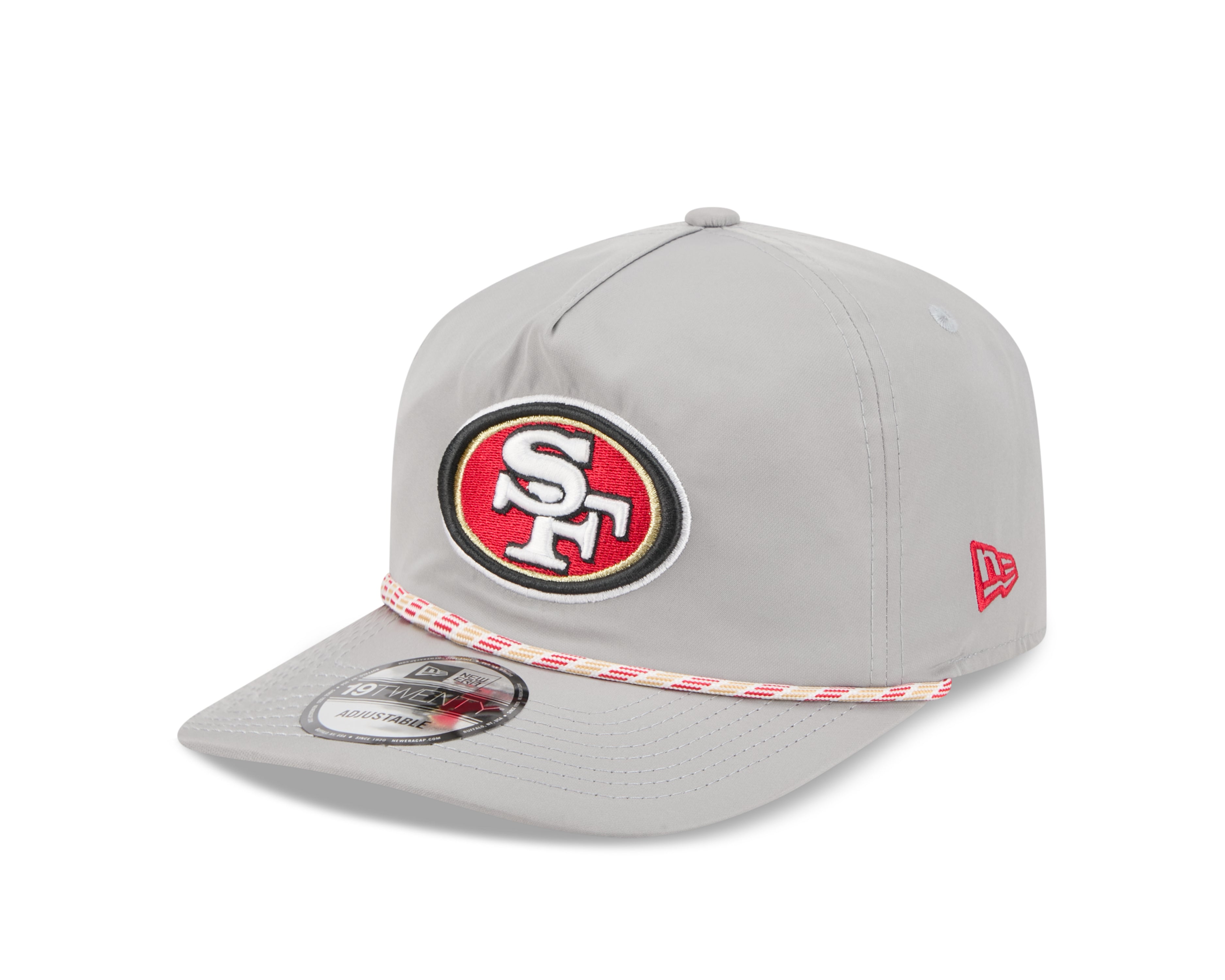 NFL Hat 1920 Rope Golfer Snapback Gray 49ers