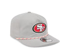NFL Hat 1920 Rope Golfer Snapback Gray 49ers