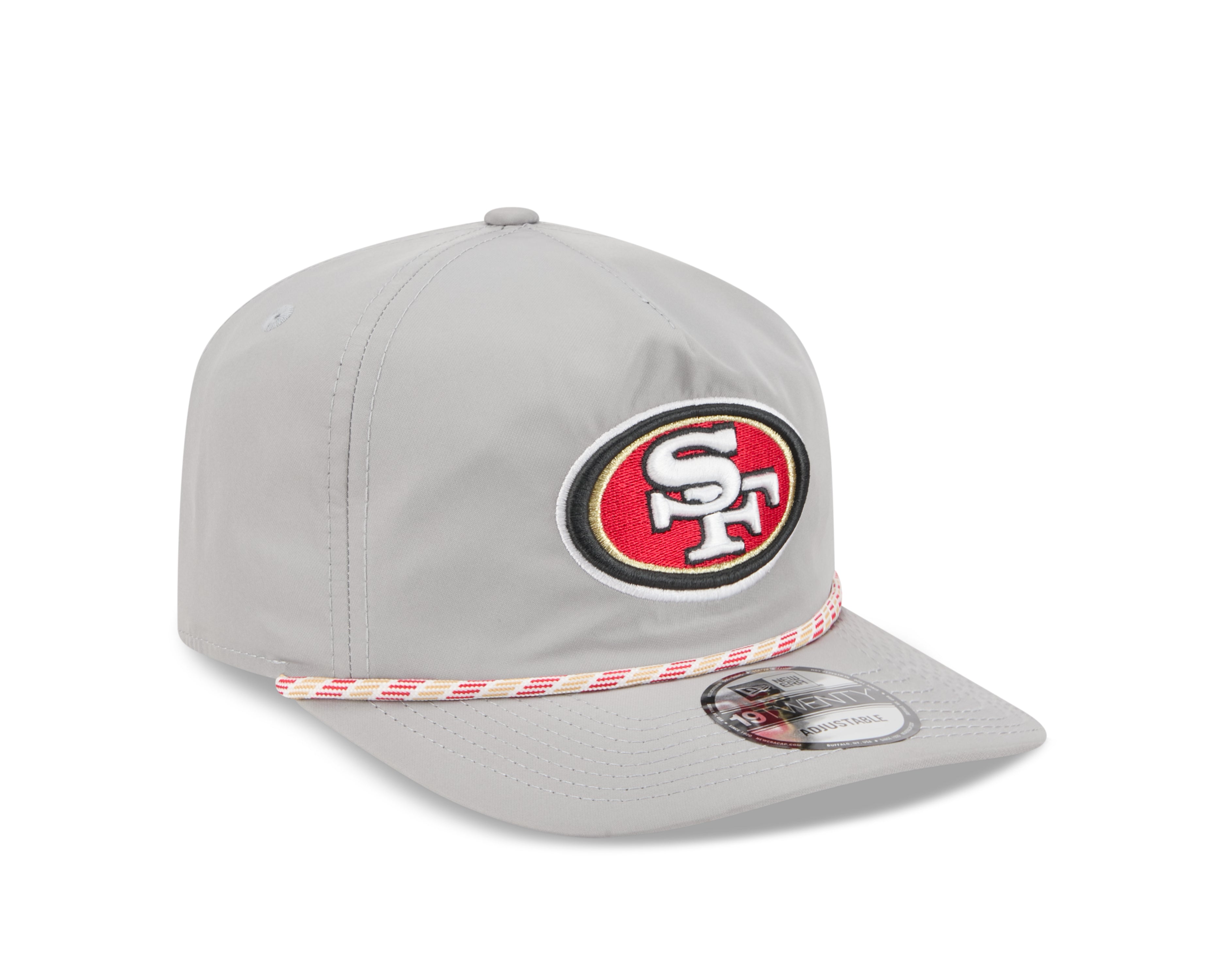 NFL Hat 1920 Rope Golfer Snapback Gray 49ers