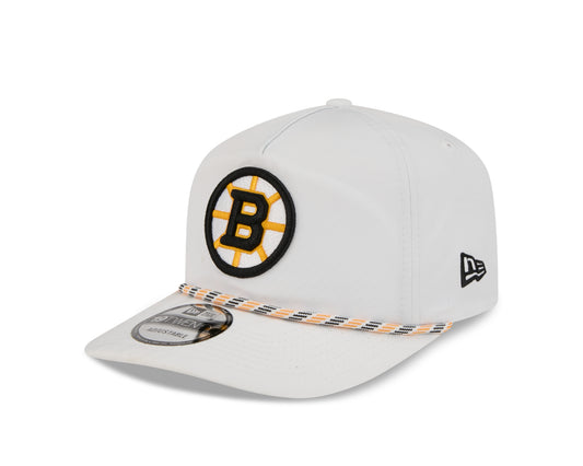 NHL Hat 1920 Rope Golfer Snapback White Bruins