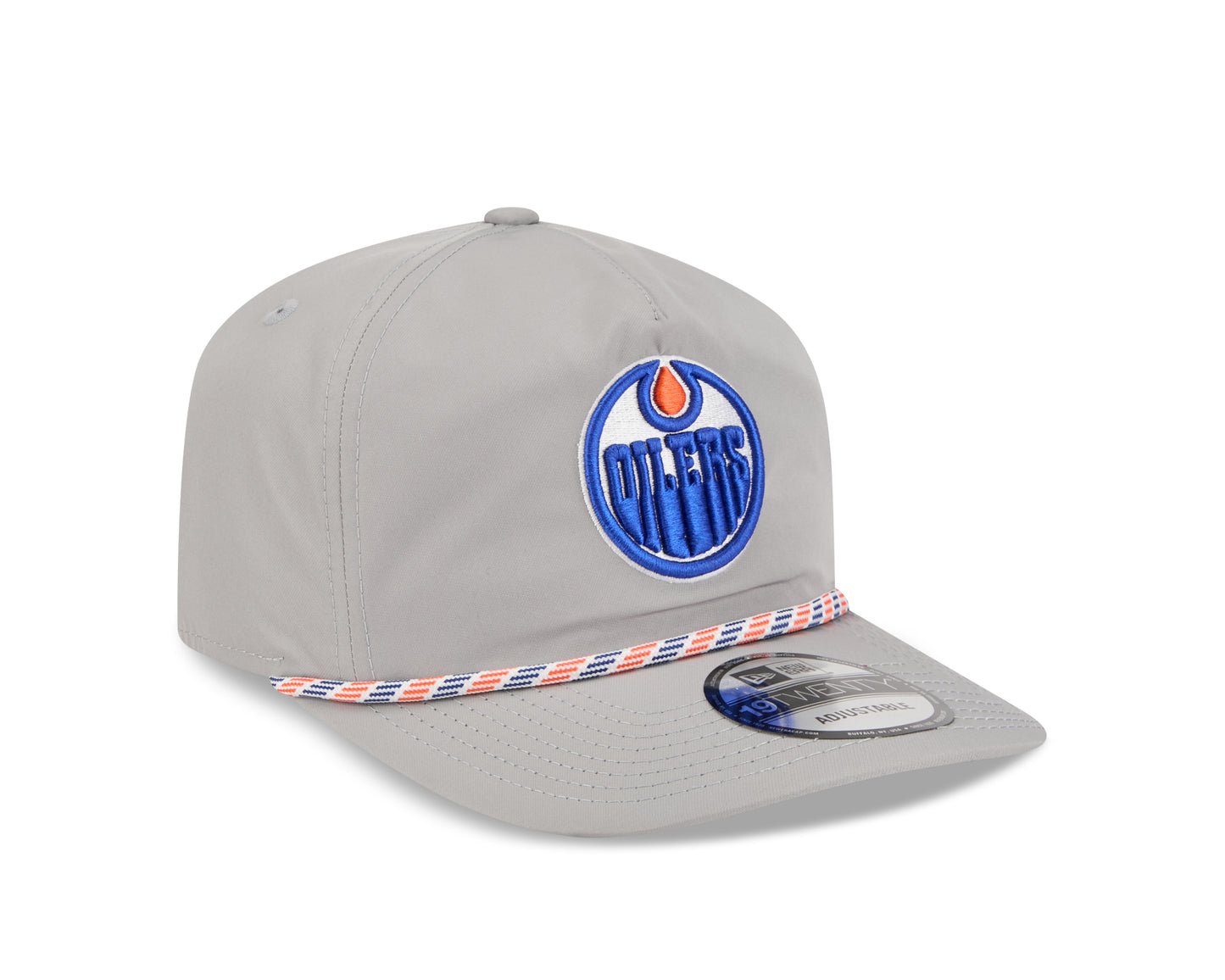 NHL Hat 1920 Rope Golfer Snapback Gray Oilers