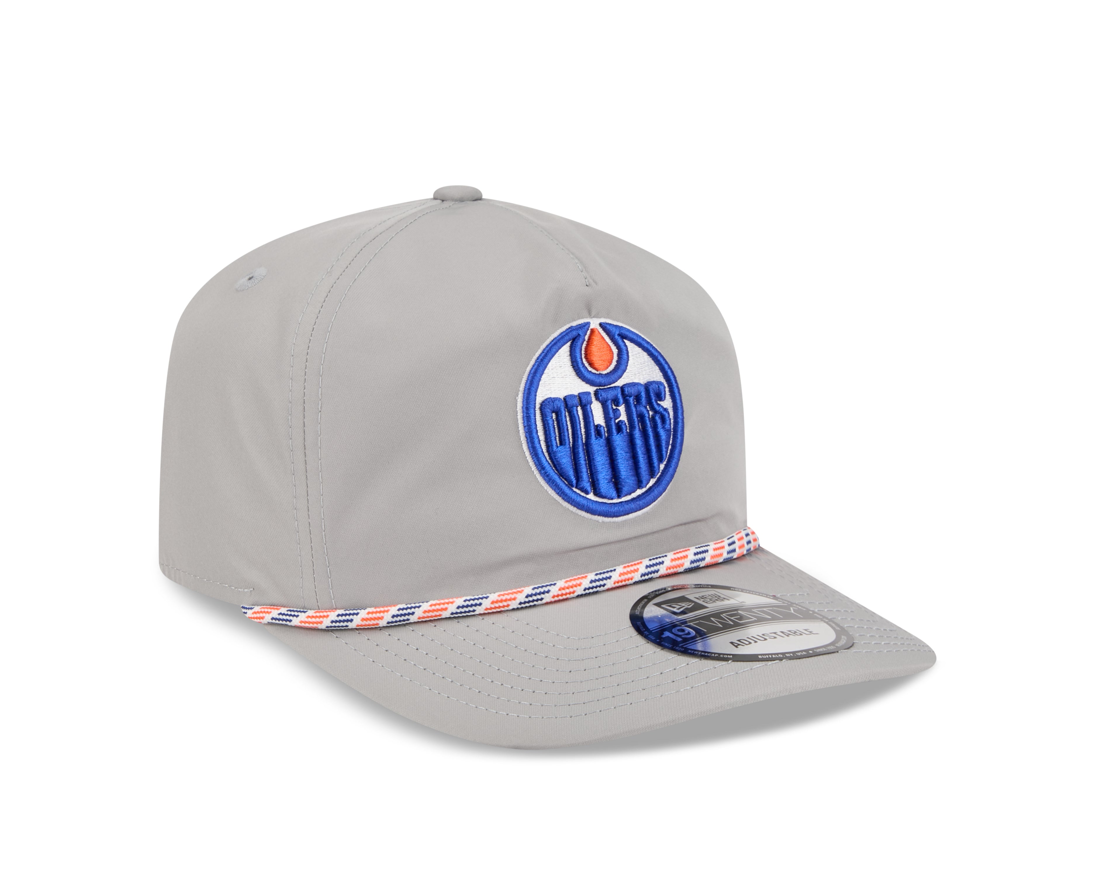 NHL Hat 1920 Rope Golfer Snapback Gray Oilers
