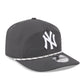 MLB Hat 1920 Rope Golfer Snapback Graphite Yankees