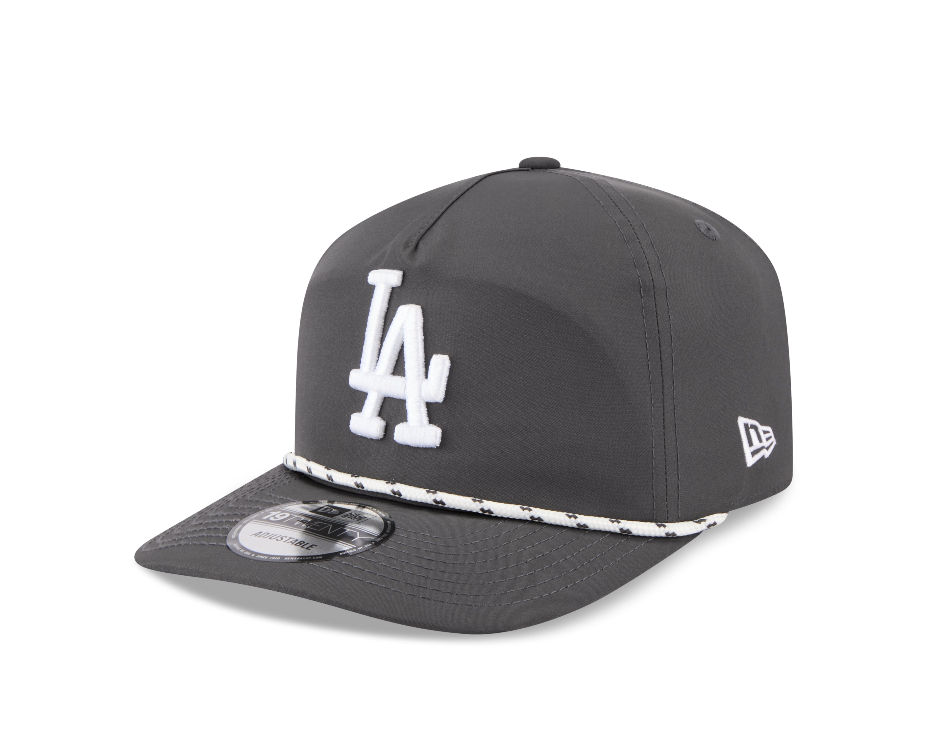 MLB Hat 1920 Rope Golfer Snapback Graphite Dodgers