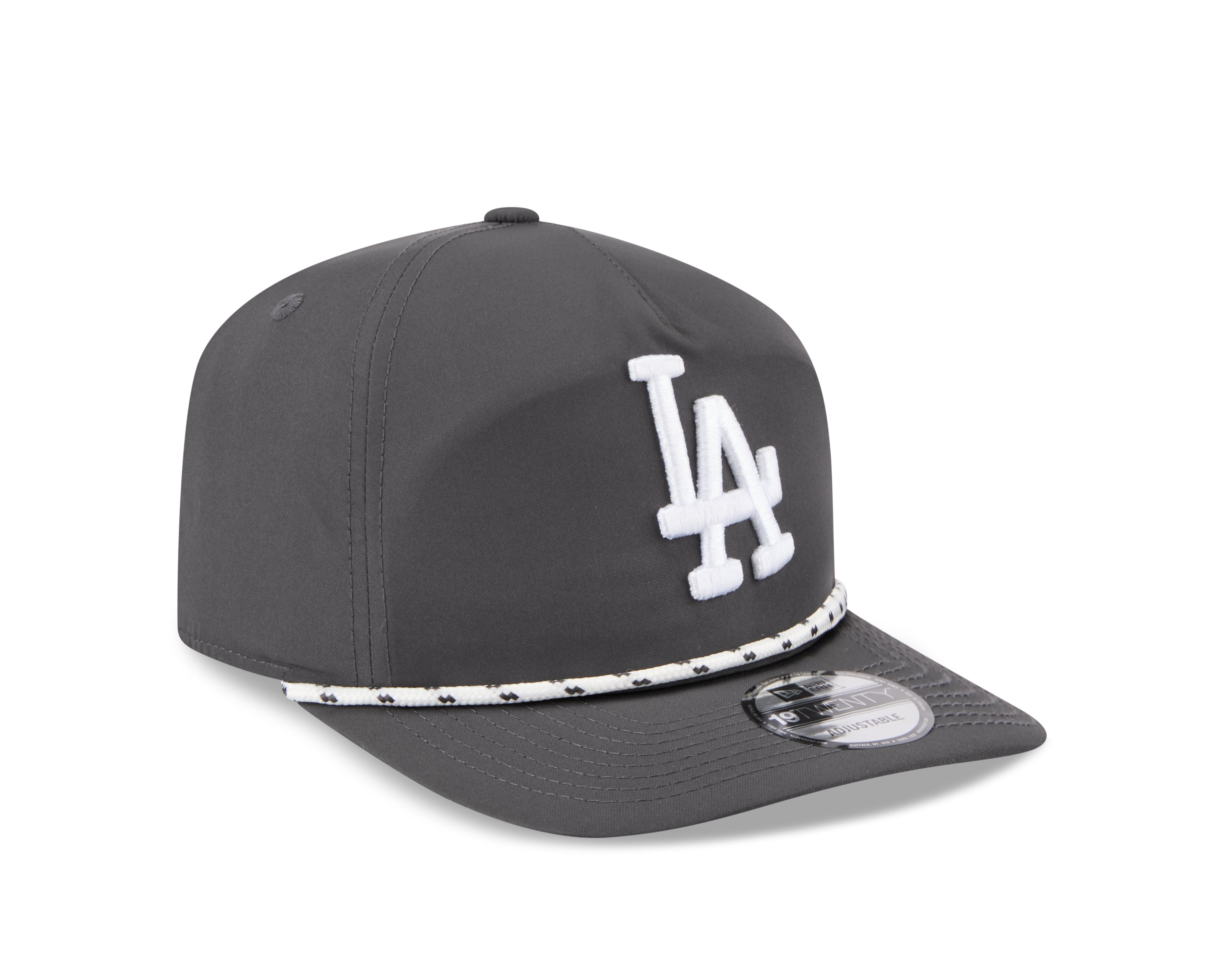 MLB Hat 1920 Rope Golfer Snapback Graphite Dodgers
