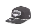 NBA Hat 1920 Rope Golfer Snapback Graphite Lakers