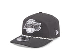 NBA Hat 1920 Rope Golfer Snapback Graphite Lakers
