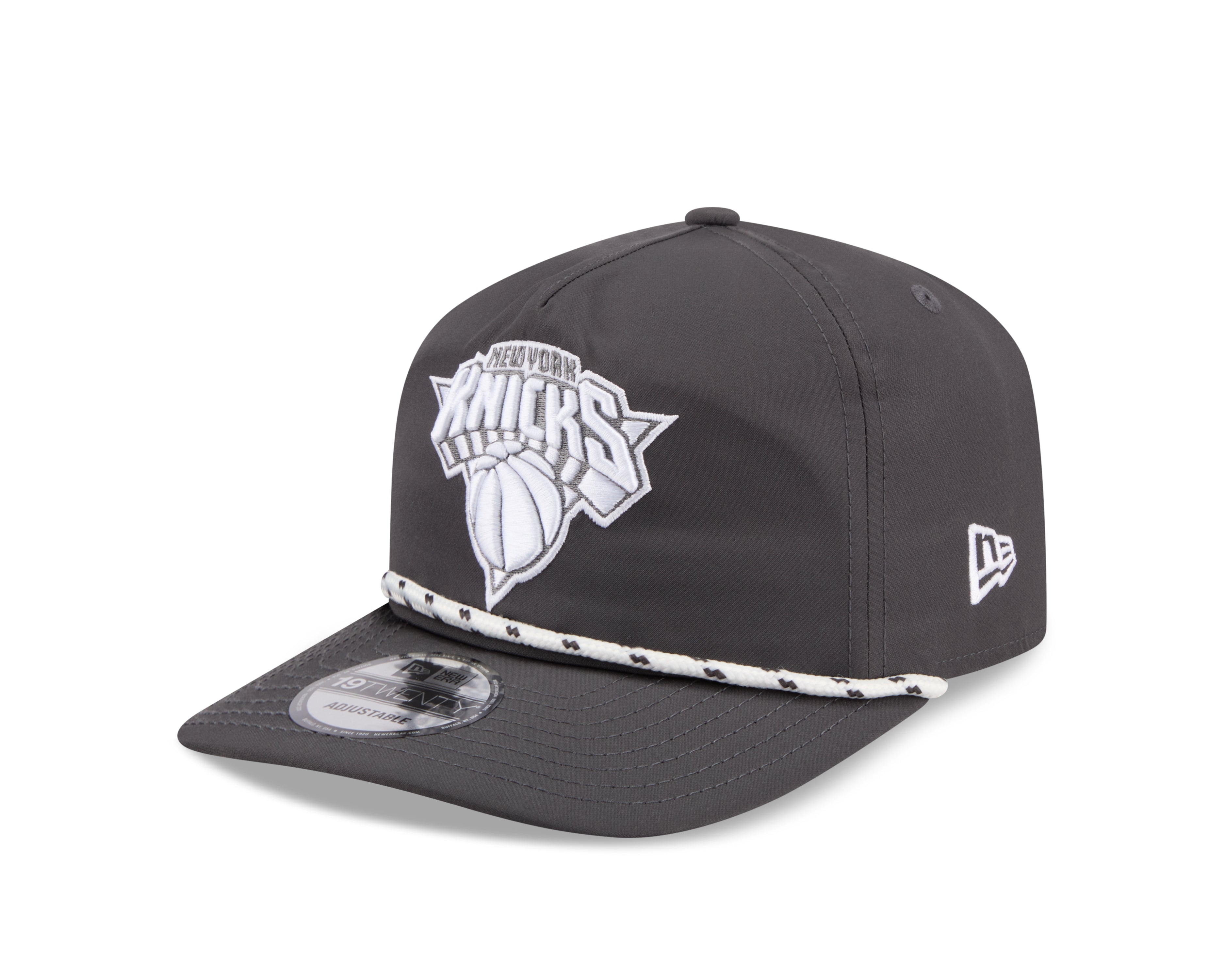 NBA Hat 1920 Rope Golfer Snapback Graphite Knicks