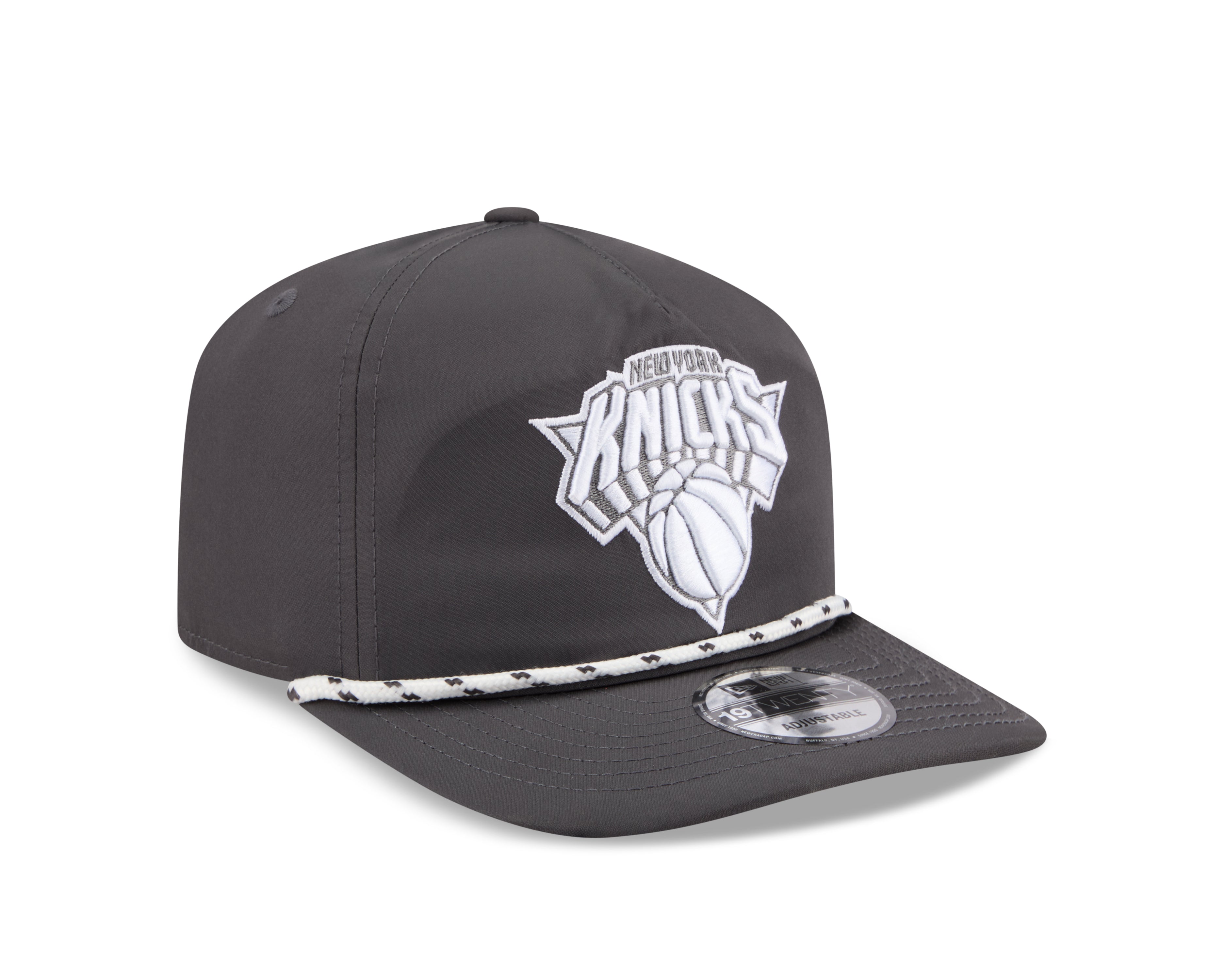 NBA Hat 1920 Rope Golfer Snapback Graphite Knicks