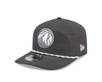NBA Hat 1920 Rope Golfer Snapback Graphite Timberwolves