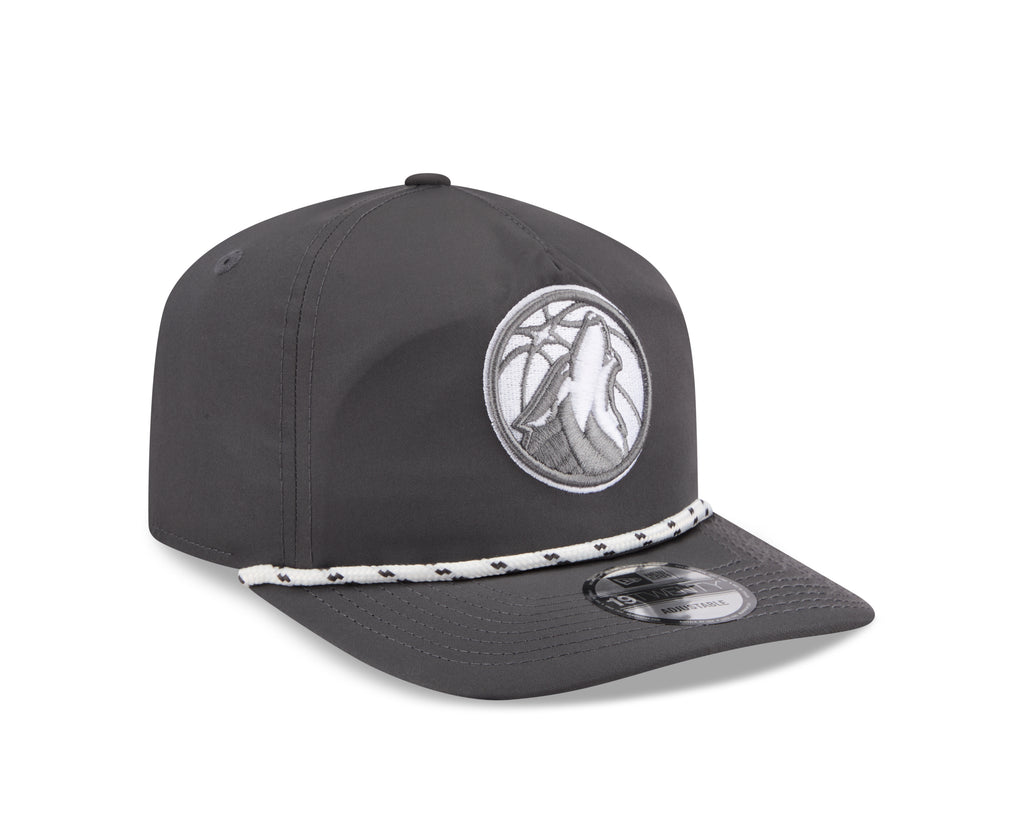 NBA Hat 1920 Rope Golfer Snapback Graphite Timberwolves