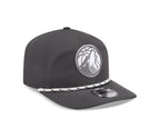 NBA Hat 1920 Rope Golfer Snapback Graphite Timberwolves