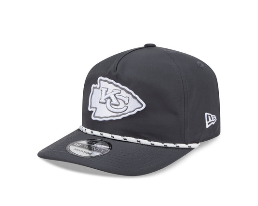 NFL Hat 1920 Rope Golfer Snapback Graphite Chiefs